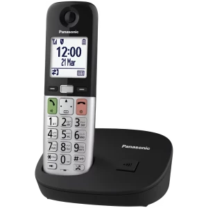Telefon DECT Panasonic KX-TGU410UCB, Negru | Argintiu