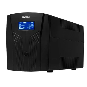 Источник бесперебойного питания sven pro 1500 lcd, линейно-интерактивный, 1500va, башня