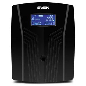 Источник бесперебойного питания sven pro 1500 lcd, линейно-интерактивный, 1500va, башня Thumbnail 8