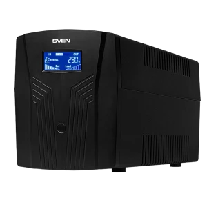 Источник бесперебойного питания SVEN Pro 1500 LCD, Линейно-интерактивный, 1500VA, Башня