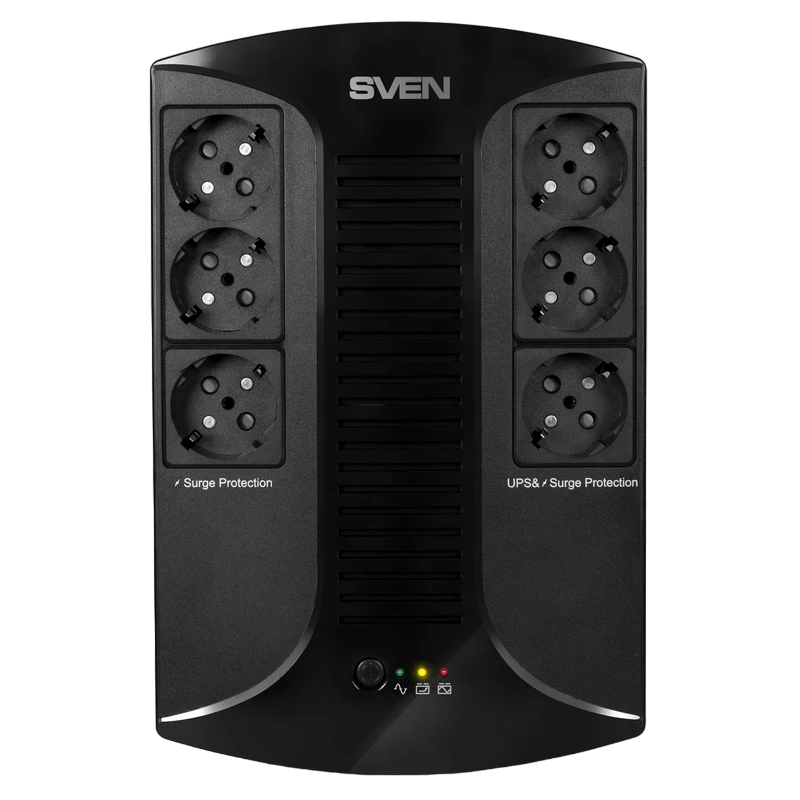 Источник бесперебойного питания sven up-l1000, линейно-интерактивный, 1000va 8