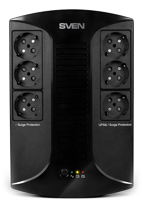 Источник бесперебойного питания sven up-l1000, линейно-интерактивный, 1000va 7