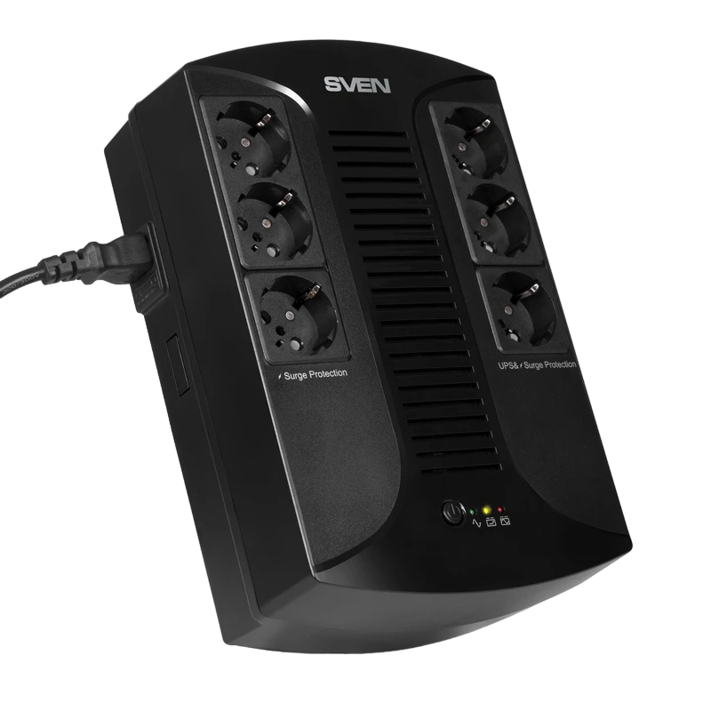 Источник бесперебойного питания sven up-l1000, линейно-интерактивный, 1000va 4