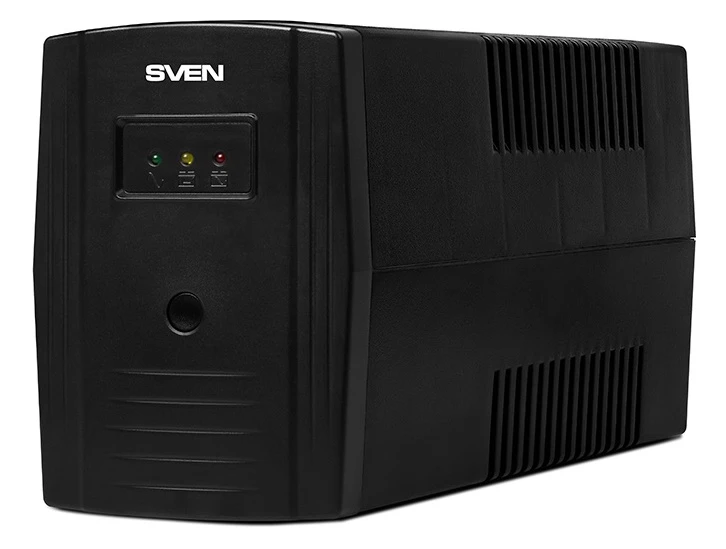 Источник бесперебойного питания sven pro  800, линейно-интерактивный, 800va 4