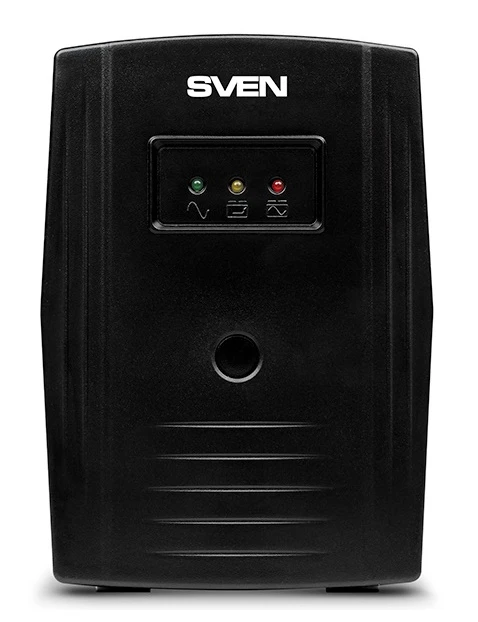 Источник бесперебойного питания sven pro  800, линейно-интерактивный, 800va 6
