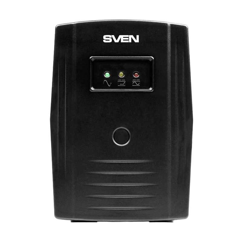 Источник бесперебойного питания sven pro  600, линейно-интерактивный, 600va, башня 3