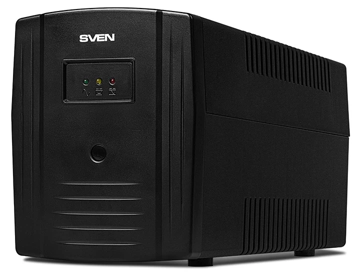Источник бесперебойного питания sven pro 1000 lcd, линейно-интерактивный, 1000va, башня 4