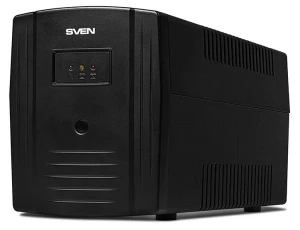 Источник бесперебойного питания sven pro 1000 lcd, линейно-интерактивный, 1000va, башня Thumbnail 4