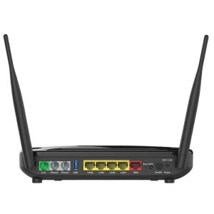 Беспроводной маршрутизатор D-Link DVG-N5402G, 3G, 4G, Чёрный