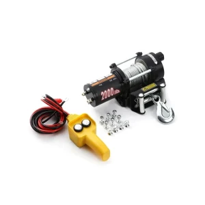 Лебедка электрическая dw2000 900 кг 7.6 м 700 вт 12 в