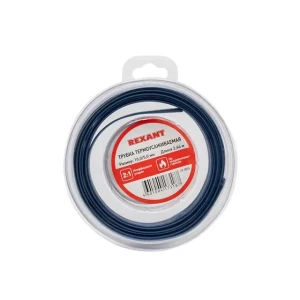 Термоусадочная трубка 29-0055 10.0/5.0 мм x 2.44 м синий rexant