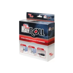 Термоусадочная трубка raytech ray roll 10 m, 12.7/6.4 мм чёрный