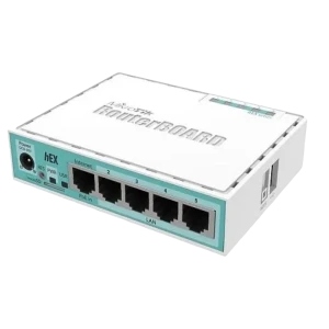 Router mikrotik hex, alb Thumbnail 3