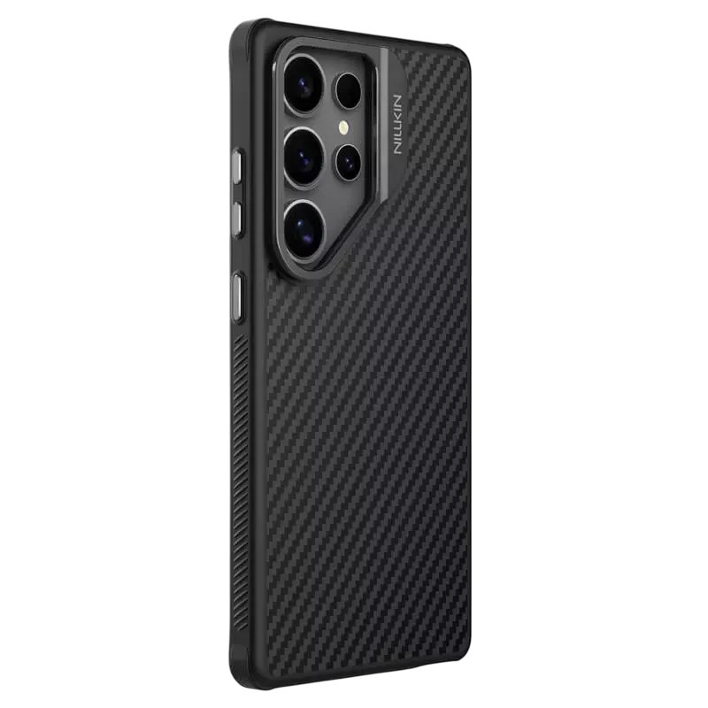 Husă nillkin carboprop magnetic pentru samsung galaxy s25 ultra, negru 7