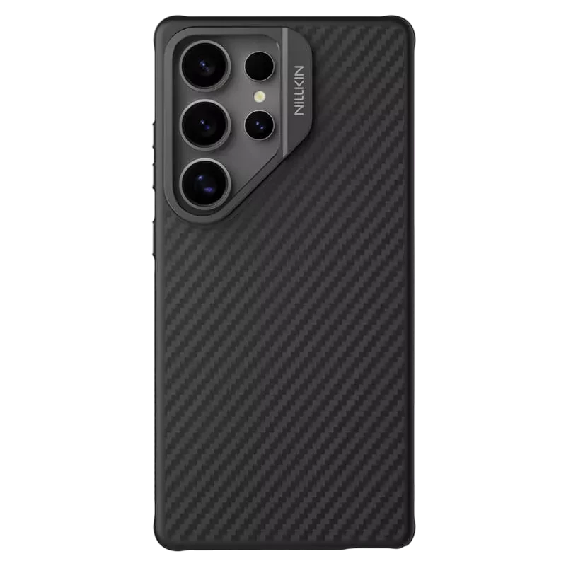 Husă nillkin carboprop magnetic pentru samsung galaxy s25 ultra, negru 8