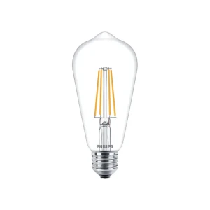 Bec led cu filament philips corepro ledbulb nd st64 7 w e27 2700 k 806 lm 220 - 240 v