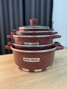 НАБОР КАСТРЮЛЯ С КРЫШКОЙ ROYAL DESIGNS