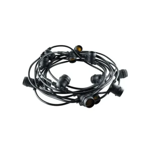 Кабель с цоколями 10 м 220 - 240 в ip54 e27 elmos