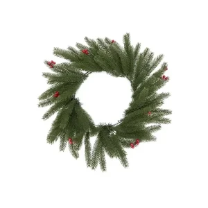 Coroană decorativă de crăciun 307-149 45 cm plastic rexant
