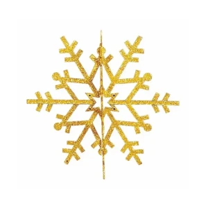 Decorațiuni pentru brad fulgi 3d 61 cm rexant