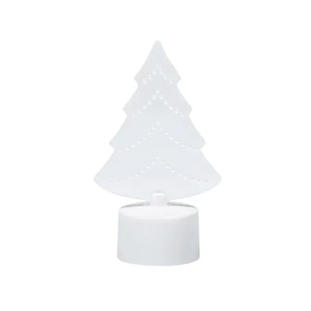 Figurină led brad 2d 10 cm rexant 2
