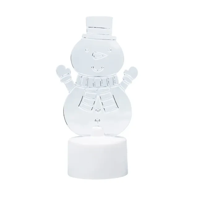 Фигура светодиодная снеговик 2d 10 см rexant 2