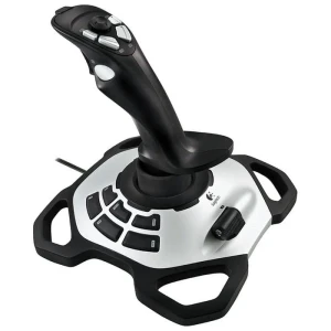 Игровой джойстик logitech extreme 3d pro, серебристый Thumbnail 2