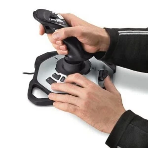 Игровой джойстик logitech extreme 3d pro, серебристый Thumbnail 4
