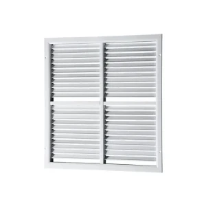 Grilă de ventilare ork 1000 x 1000 mm metal alb ventika