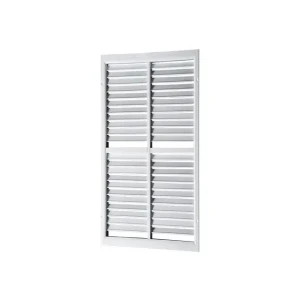 Grilaj de ventilare ventika ork 600 x 750 mm metal alb