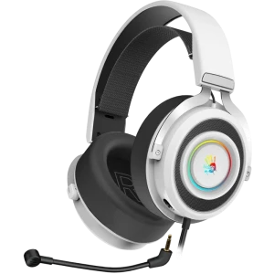 Căști gaming bloody g535, cu fir, negru | alb