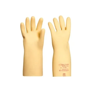 Диэлектрические перчатки clasa-0 11 9 кв белый промсиз