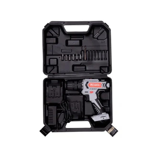 Mașină de înşurubat дa-14-2лк 50 nm 2.0 ah (li-ion) 14.4 v 1400 rot/min resanta 2