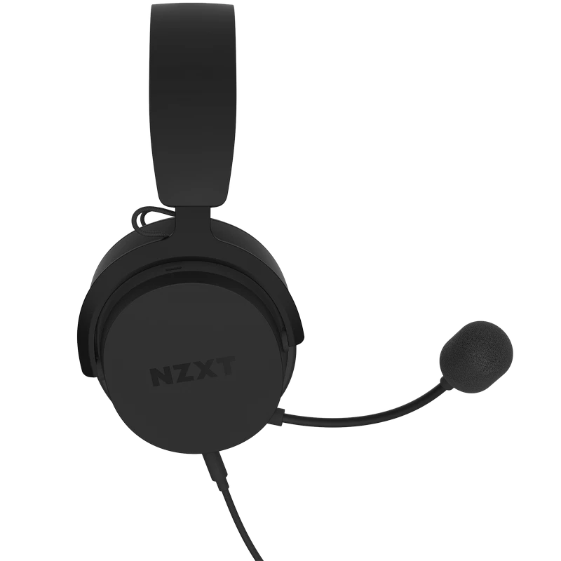 Игровая гарнитура nzxt relay, проводной аналоговый, чёрный 7