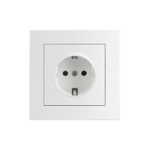 Розетка с заземлением 9202-42 rosa 16 a 220 - 240 в белый elmos