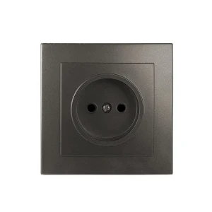 Унитарная розетка rosa 16 a 220 - 240 в графитовый elmos