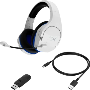 Căști gaming hyperx cloud stinger core ps4, fără fir, alb Thumbnail 19