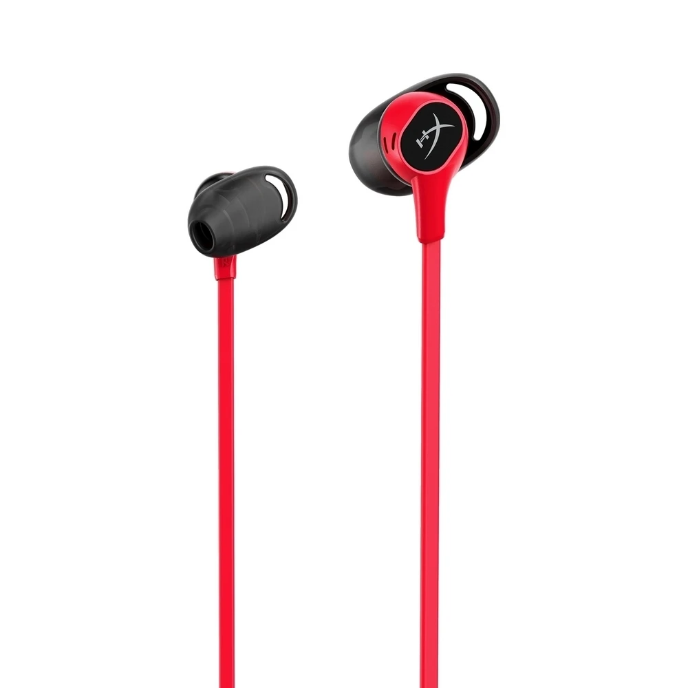 Игровая гарнитура hyperx cloud buds, беспроводной, черный/красный 6