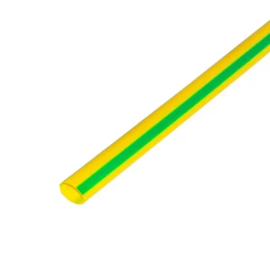 Tub termoretractabil 24-0008 1 m galben/verde rexant