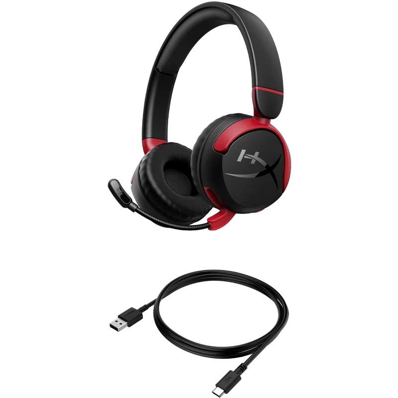 Căști gaming hyperx cloud mini, fără fir, negru 5