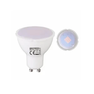 Светодиодная лампа plus-10 10 вт gu10 6400 k 220 - 240 в horoz