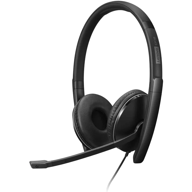 Căști lenovo anc headset gen 2 teams, negru 3