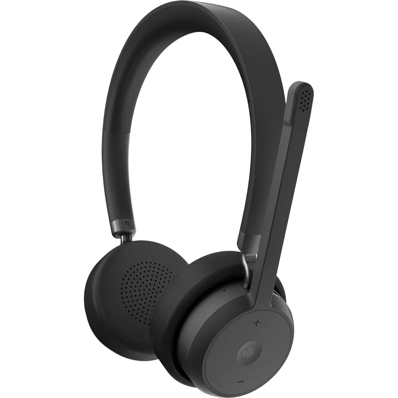 Наушники lenovo voip teams wireless, чёрный 6