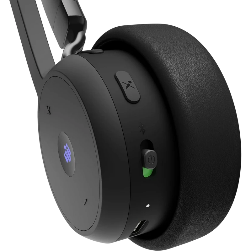 Наушники lenovo voip teams wireless, чёрный 10