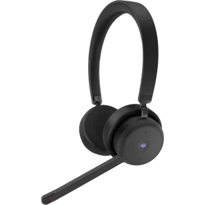 Căști Lenovo VoIP Teams Wireless, Negru