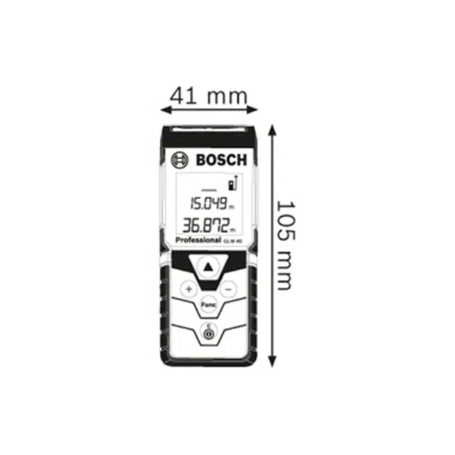 Telemetru cu laser bosch glm 40 40 m 3