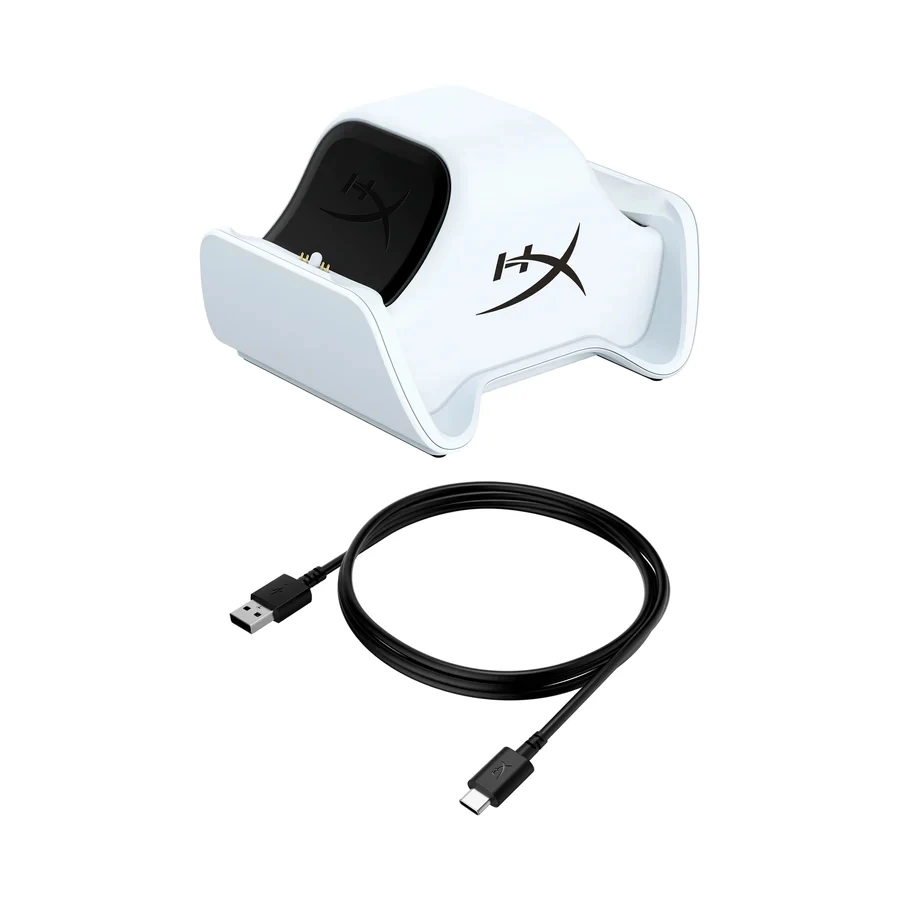 Зарядная станция hyperx chargeplay duo, белый 5