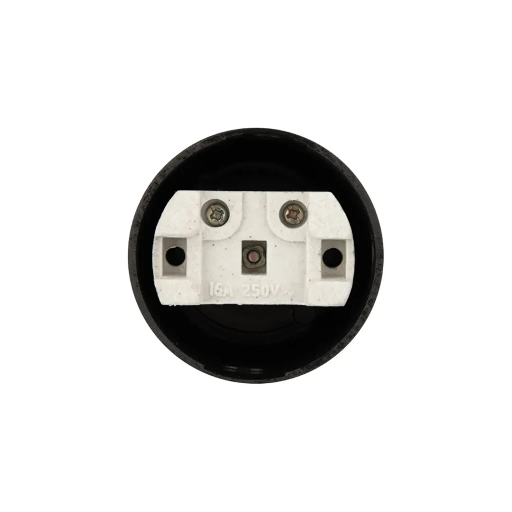 Priză 16 a 250 v negru rexant 2