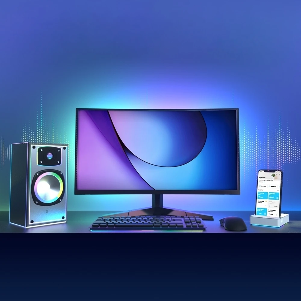 Bandă cu led-uri tp-link tapo l900-10, multicolor 9