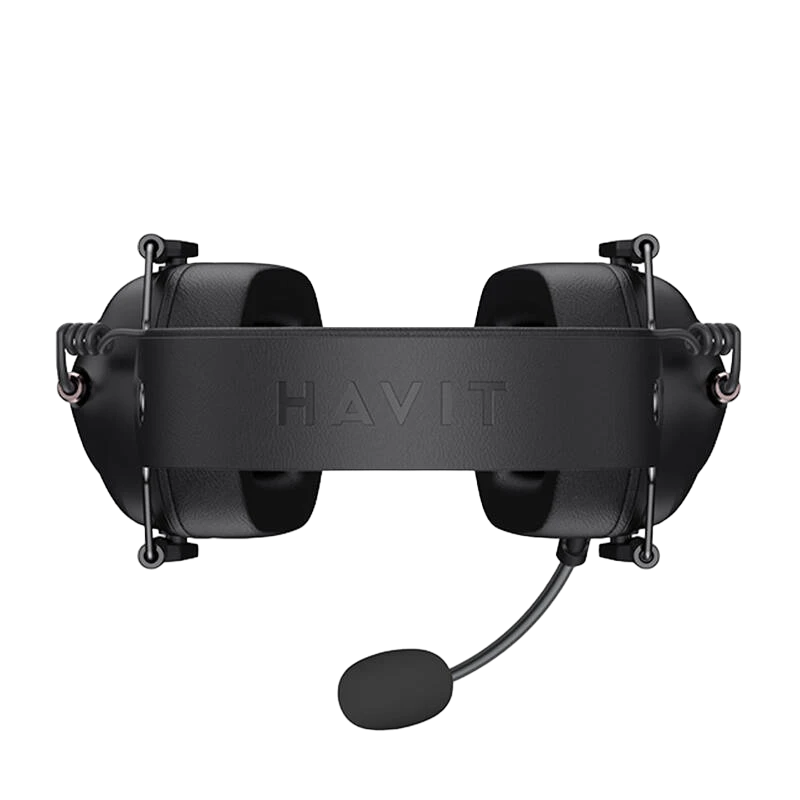 Игровая гарнитура havit h2033d, проводной аналоговый, чёрный 11